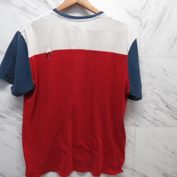 Red Stripe Beer Happy XL T-Shirt - Picture 2 of 6